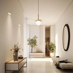 Pendul pe cablu CHITA 1xG9/5W/230V, auriu