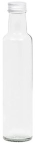 Sticle mici, capace cu filet, 10 buc., 260 ml 10, 260 ml