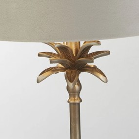 Veioza, Lampa de masa eleganta Palm gri