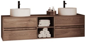 Set Mobilier Baie Suspendat Noce, 2 Lavoare