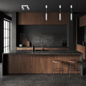 Spot VERTICAL 2xGU10/8W/230V alb