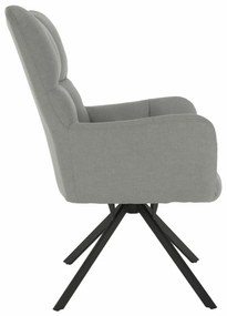 Scaun pivotant KOMODO, gri
