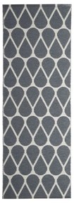 Covor tip traversă pentru interior și exterior gri închis 70x200 cm Otis Granit – Pappelina