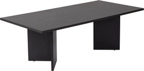 Masuta cafea SABIN, negru, PAL melaminat, 119x60x40 cm