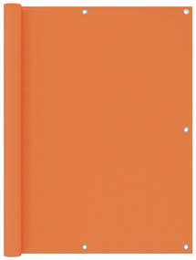 vidaXL Paravan pentru balcon, portocaliu, 120x300 cm, țesătură Oxford