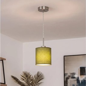 Brilagi - Pendul LED pe cablu NUBILA 1xE27/60W/230V Ø 14 cm verde