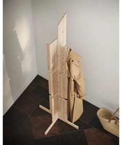 Cuier în culoare naturală din lemn de pin 60x186 cm Keeper – Karup Design