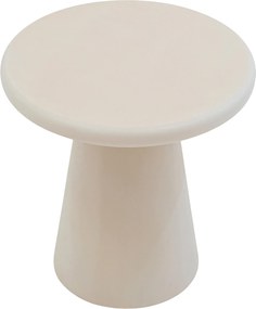 Măsuță de cafea rotundă Clav 45 cm - bej