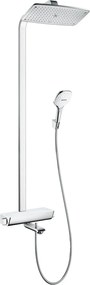 Hansgrohe Raindance set de duș perete cu termostat crom-alb 27113400