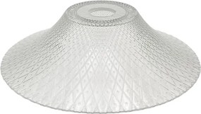 Lustră suspendată pe cablu JULL 1xE27/15W/230V crom lucios/sticlă transparentă