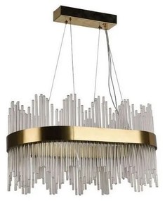 Lustră LED de cristal dimabilă pe cablu LED/70W/230V + telecomandă