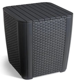 Set mobilier de grădină Iowa Balcon cu masă Luzon, grafit