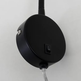 Lampă LED de perete COMFORT LIGHT 1xGU10/5W/230V negru Briloner 2082-015