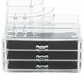 Compactor Organizator mare pentru cosmetice, 3sertare