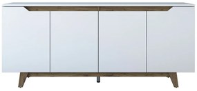 Dulap Good White and Walnut