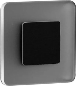 LDST SW-01-SC-BZ8 - LED iluminat scară SWIFT 8xLED/1,2W/230V negru mat