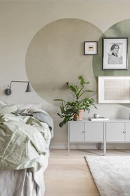 Fototapet, Eclipse, Beige Green, Rebel Walls