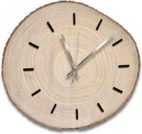 SENTOP | Ceas de perete realizat din trunchi de copac cu scoarță originală | KOTO