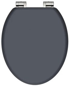 Schütte 80104 - Capac WC SPIRIT Antracit, SoftClose, din MDF