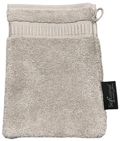 Mănușă de baie frotir SOFT 16x22 cm Bej / Beige