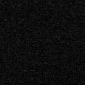 Fotoliu rabatabil, negru, material textil Negru