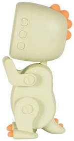 Veioză LED dimabilă de veghe cu ceas deșteptător pentru copii ROBOT LED/1W/5V 1200 mAh