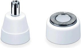 Trimmer Beurer HL 16, Pentru fata, Utilizare fara fir, Functioneaza cu baterii, Lumina LED, Alb