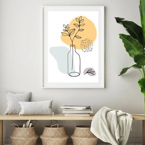 Poster - Vaza cu platnă (A4)