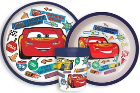 Disney Mașini Stickers set de tacâmuri antiderapant, set din plastic micro