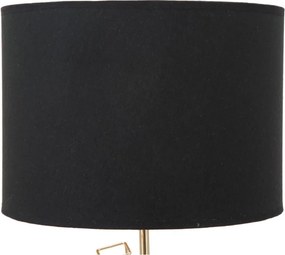 Veioză Mauro Ferretti Glam Olig, înălțime 45 cm, negru-auriu