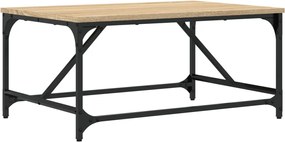 vidaXL Măsuță de cafea, stejar sonoma, 75x50x35 cm, lemn compozit