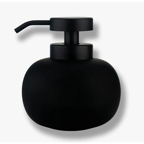 Dozator de săpun lichid negru din ceramică 200 ml Lotus – Mette Ditmer Denmark