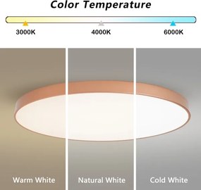 BRILAGI - Plafonieră POOL LED/180W/230V 3000/4000/6000K Ø 120 cm bronz