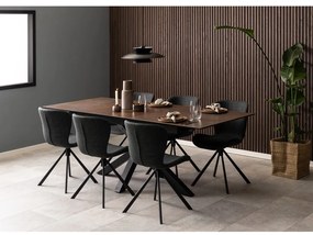 Scaune de dining gri-închis 2 buc. Batilda – Actona