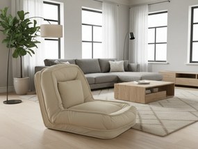 Fotoliu de relaxare cu poziții ajustabile LAZY SOFA, bej