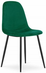 Scaun Bucatarie/Dining Caddo Catifea Verde
