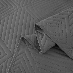 Cuvertura de pat CALDERA, gri Dimensiune: 170 x 210 cm