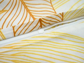 Lenjerie de pat din microfibra PALMERA crem Dimensiune lenjerie de pat: 70 x 80 cm | 140 x 200 cm