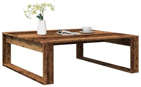 vidaXL Măsuță de cafea, lemn vechi, 100x100x35 cm, lemn prelucrat