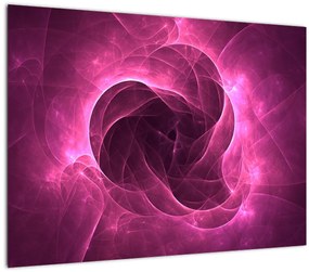 Tablou cu abstracțiune modernă în roz (70x50 cm), în 40 de alte dimensiuni noi