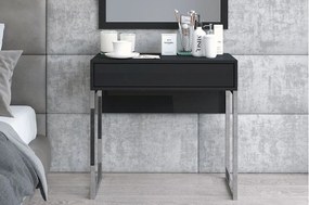 Masă de toaletă Evenna (Negru lucios). 1025847
