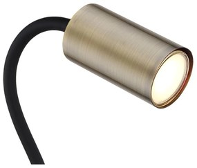 Veioza, lampa de birou cu clema design modern Robby alama antic