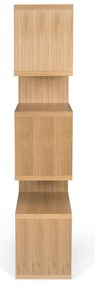Bibliotecă în decor de stejar TemaHome London, 34 x 160 cm