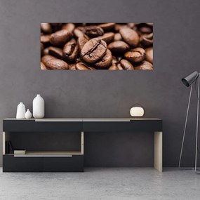 Tablou - Boabe de cafea (120x50 cm)