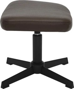 Taburetele/ Suport pentru picioare VOGUE piele sintetica maro