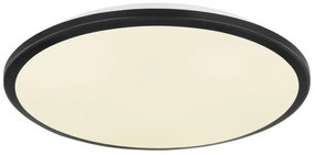 Plafoniera LED slim design circular XANDER negru