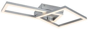 Plafoniera LED design geometric Ellinor 50x30cm