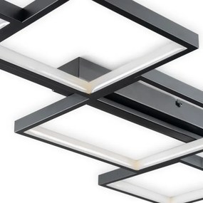 BRILAGI - Plafonieră LED SHIFT/42W/230V 4000K 47,5x122 cm neagră