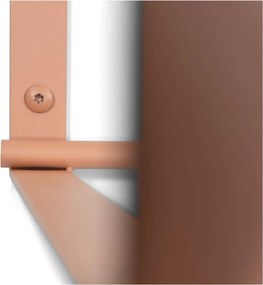 Cuier de perete somon cu raft din metal 100 cm Rex – Spinder Design