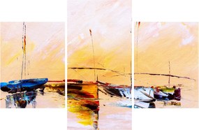 Tablou - Pictură barcă (90x60 cm)